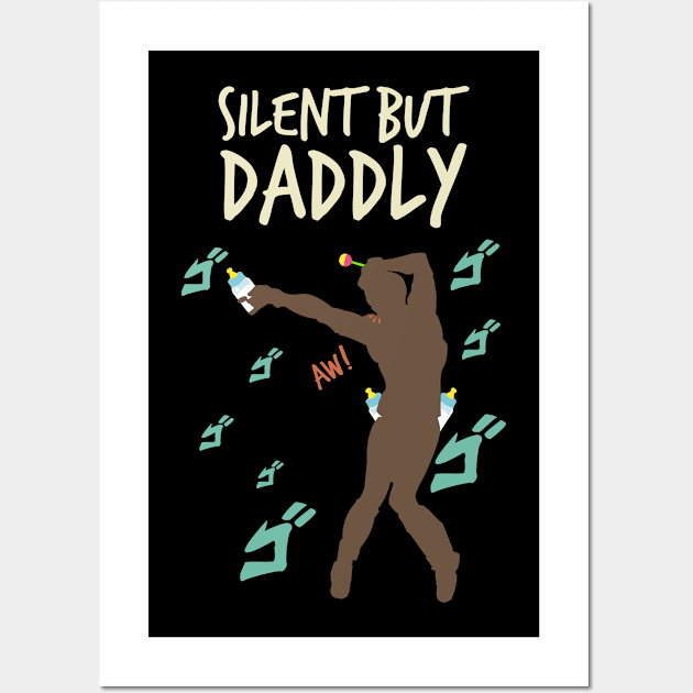 retro Silent but daddly funny edition 05 Wall Art by HCreatives